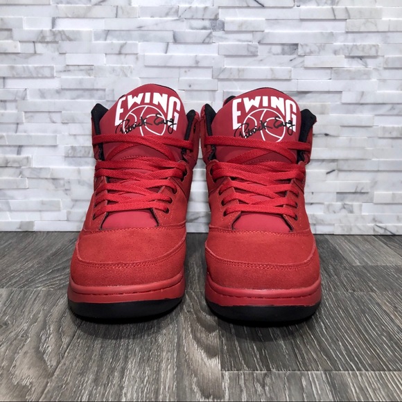 Ewing 33 Hi Red & Black OG VNDS With OG Box - Picture 4 of 16